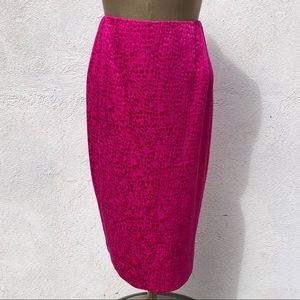 Rickie Freeman for Teri Jon Skirts - Vintage Magenta Skirt Suit Rickie Freeman for Teri Jon Skirts - Vintage Magenta Skirt Suit